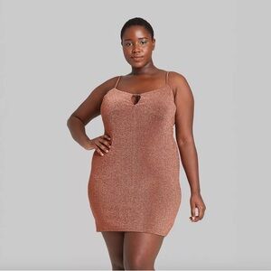 Wild Fable Rust Mini Dress